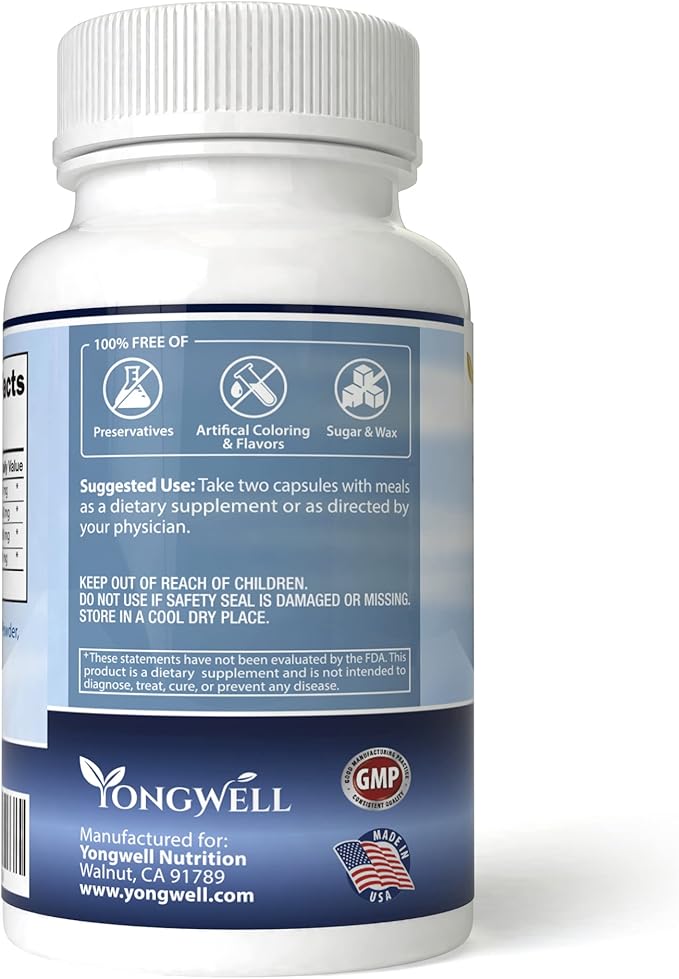 Total Eye Complex with Lutein, Bilberry (120 Capsules)