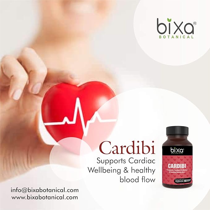 bixa BOTANICAL CARDIBI Capsules 60 Veg (450mg) (with