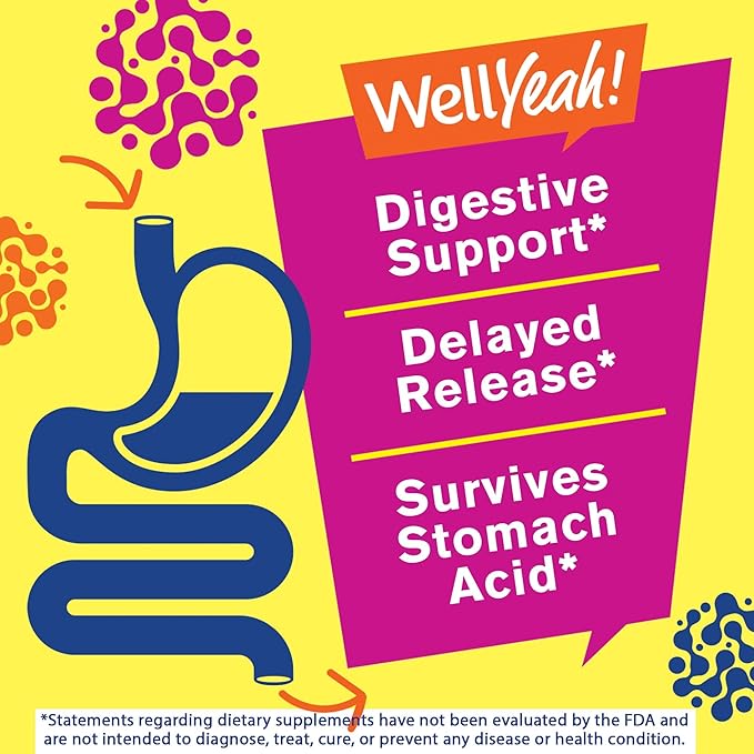Probiotics for Women Gummies - 10 Billion CFU - for Digestive Support, Gut Health, and Feminine Health Support - Natural Sourced Flavors - Vegan, Delayed Release Womens Probiotic - 60 Gummies