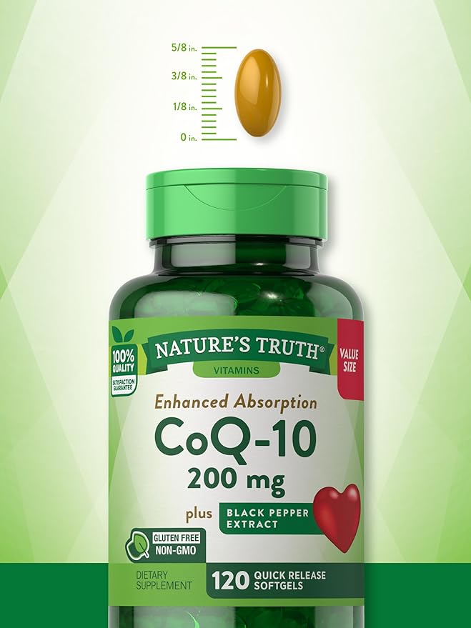 CoQ10 200mg | 120 Softgels |