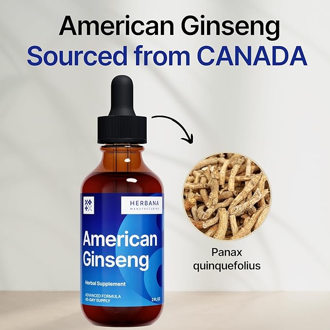 Yin American Ginseng Root 2 fl 45-Day Supply