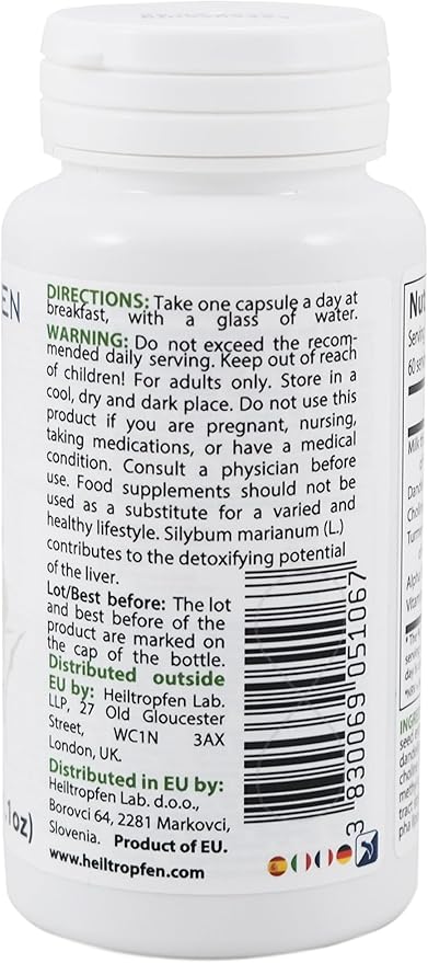 Liver Detox Vegetarian caps 60 Capsules