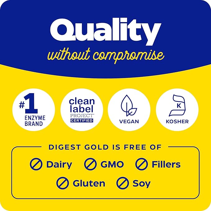 Enzymedica Digest Gold + ATPro, Maximum 45 Count, 45 Capsules