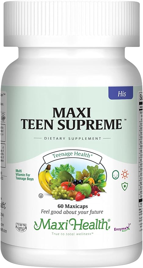 Maxi Health Teen Supreme HIS Vitamins 12-17 -