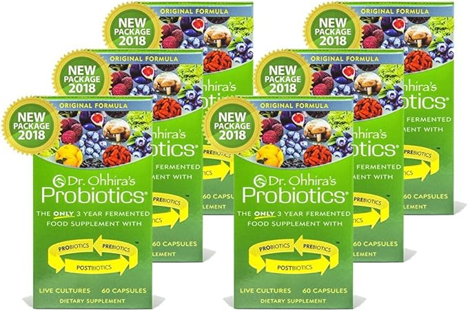 Dr. Ohhira's Probiotics Original Formula, 60 (6 Pack)