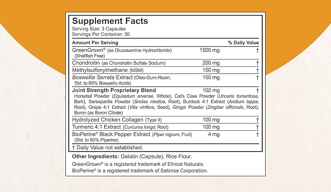 Joint Xtra - Joint Support Supplement 90 Vegan