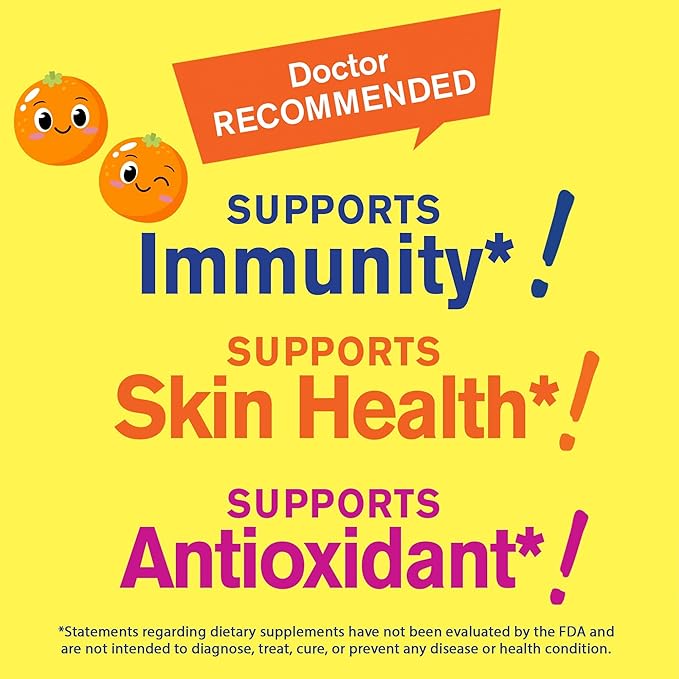 Kids Vitamin C Gummies (250mg) - 60 Gummies