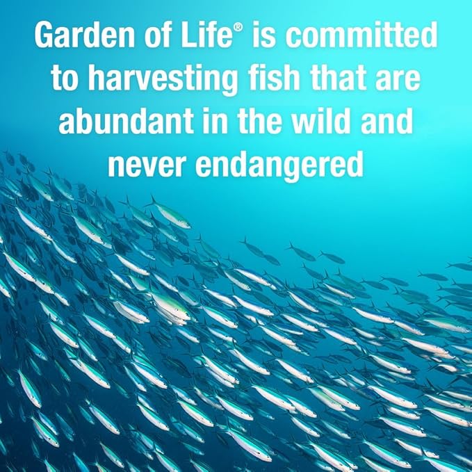 Garden of Life Ultra Pure EPA/DHA 3 Fish 3 Beyond 3 Supplement 60 Softgels