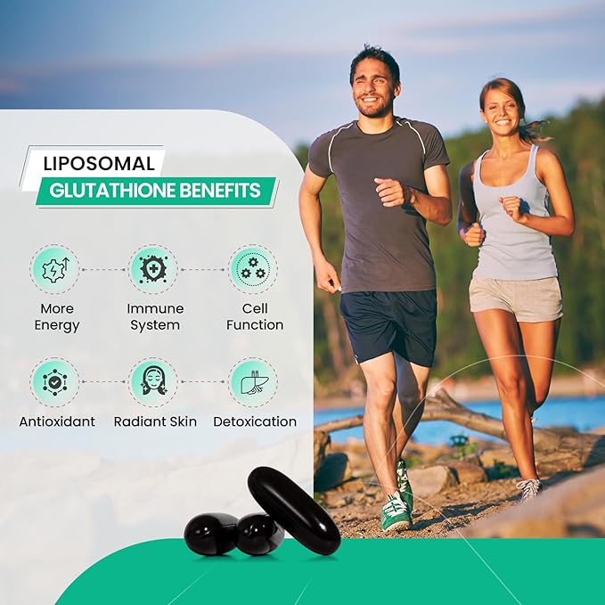 2800 MG Liposomal Glutathione Supplement, Detoxifying