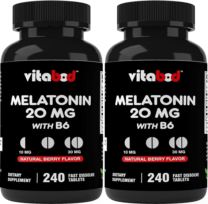 Melatonin 20mg - 240 Fast Dissolve 240 Count 2)