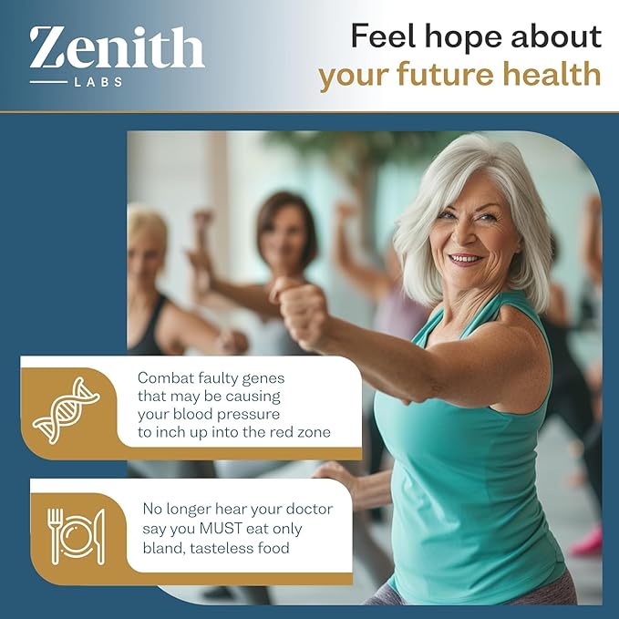 Zenith Labs BP Zone Natural Blood Pressure Supplement Advanced Formula Blood Pressure Capsules - Herbal Extract Pills to Help Lower BP Naturally - Circulatory, Cardiovascular Health Support - 6 Pack