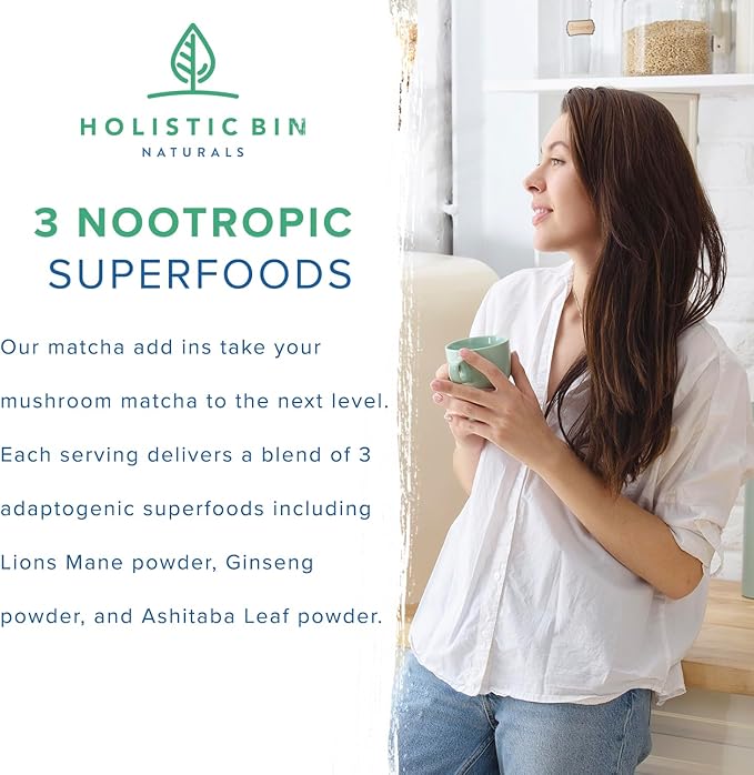 Organic Mushroom Matcha Booster