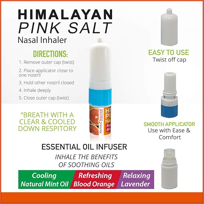 Natural Solution Himalayan Pink Salt Nasal -3 Pack