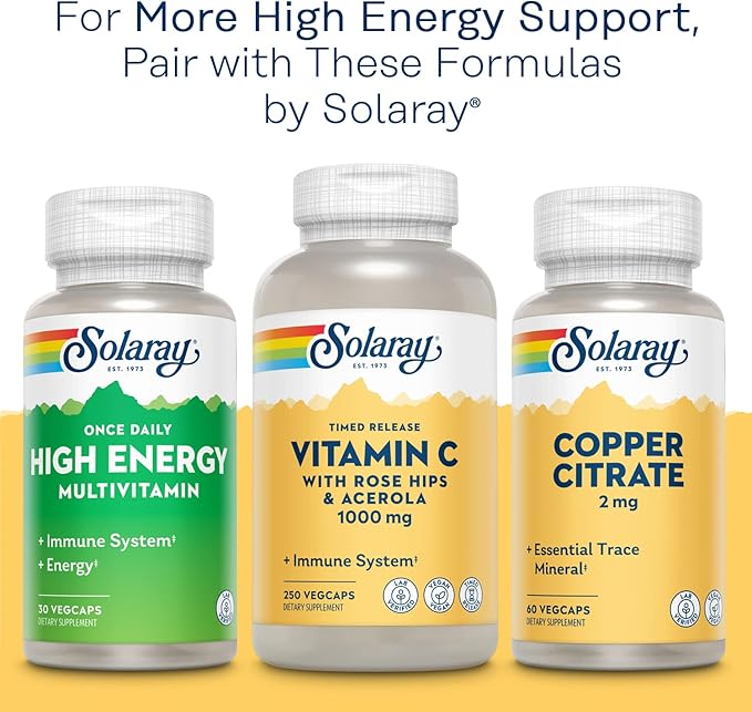 Solaray Vitamin B-Complex Chewables, Strawberry, Healthy 50 Tablets
