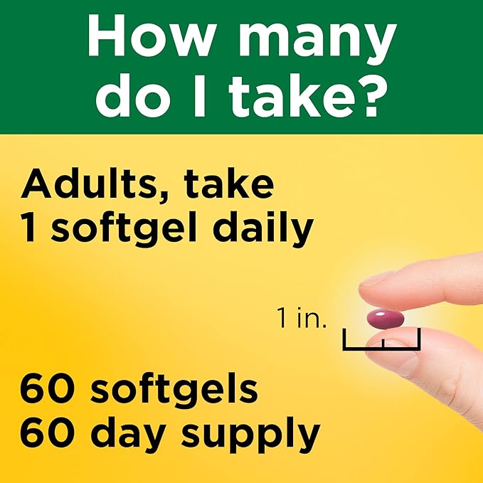 Nature Made Super B Energy Complex, 60 Softgels, 60 Day