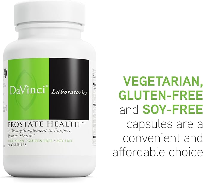 DAVINCI Labs Prostate Health 60 Vegetarian (30 Servings)