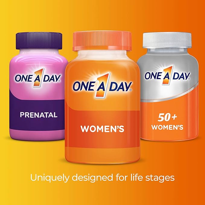 One A Day Women’s Multivitamin, Supplement B12, Biotin, 250 count