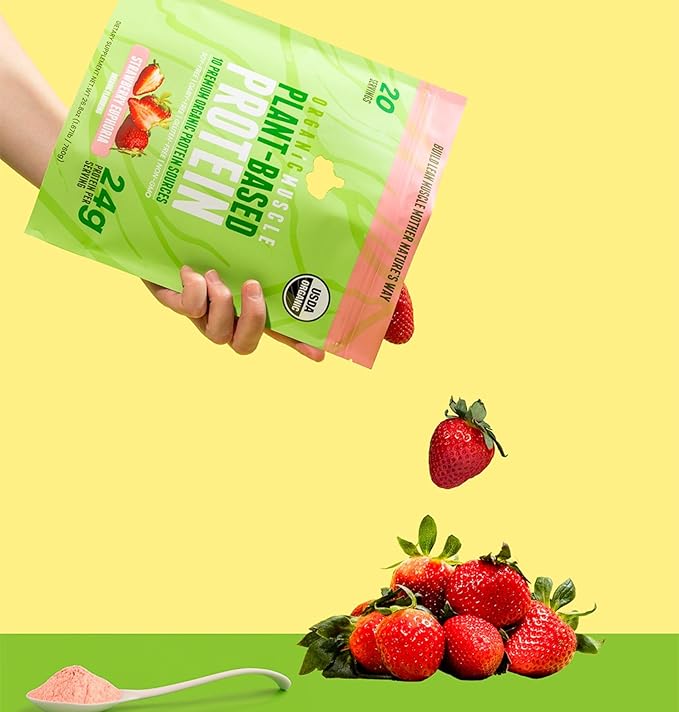 Organic Muscle Vegan Protein Powder