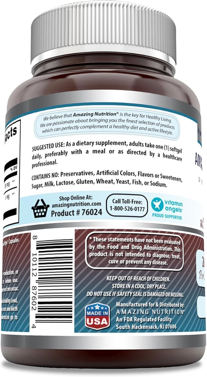Amazing Formulas Lutein 20 mg 800 mcg (120 Count)