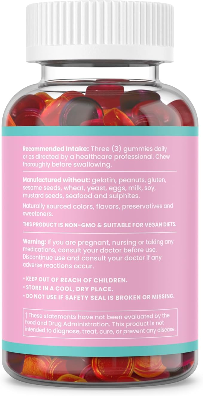 LaVie Fiber Gummies for Women, Pregnancy 60 Count