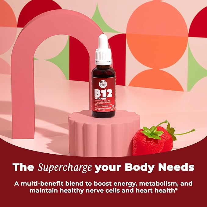 Vitamin B12 Sublingual Liquid Drops (5000 B1 & B6 in