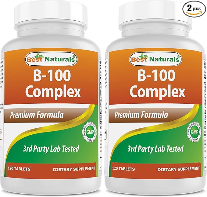 Best Naturals B 100 Complex 120 (120 Count 2))