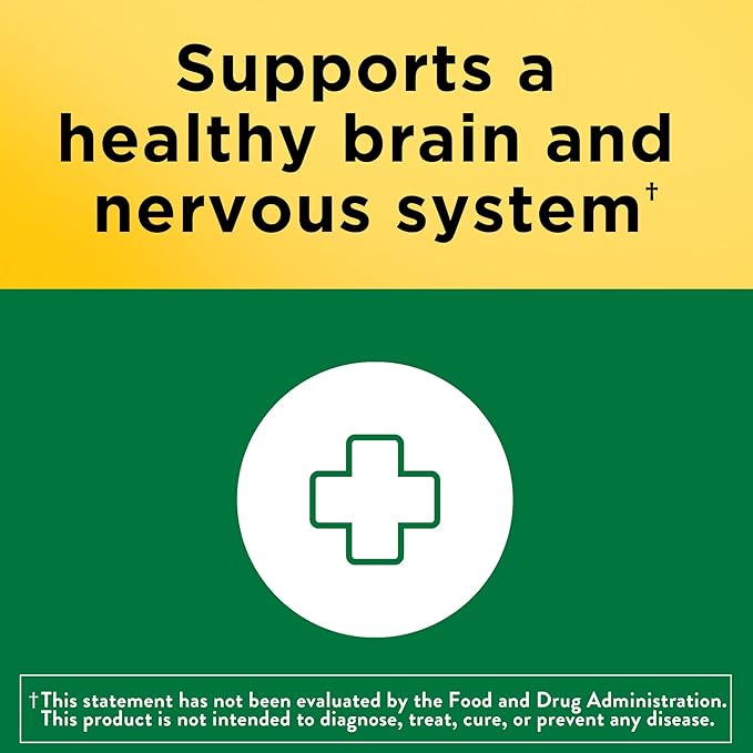 Nature Made Super B Complex with Vitamin C and Folic Acid, Dietary Supplement for Immune Support, 360 Tablets, 360 Day Supply