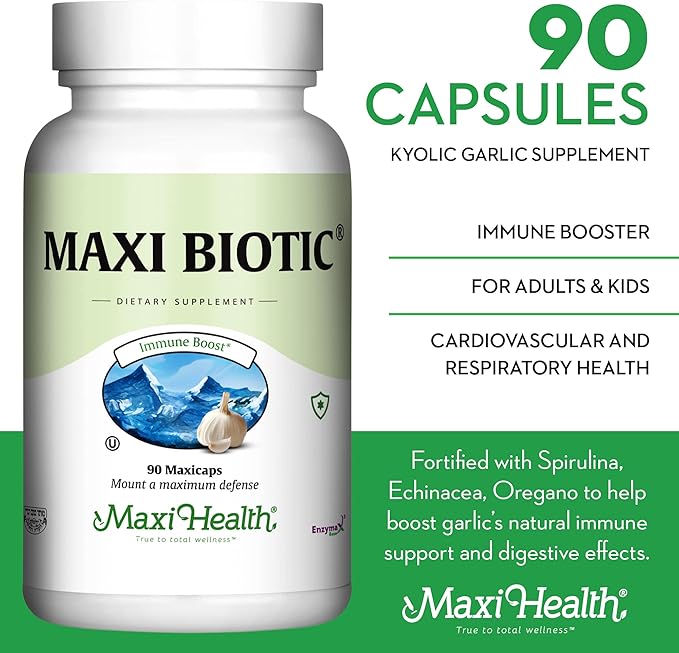 Maxi Health - Maxi Biotic Aged (90 Count)