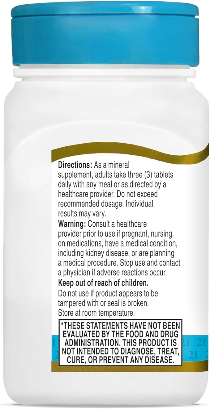 21st Century Cal Mag Zinc +D 90 Count