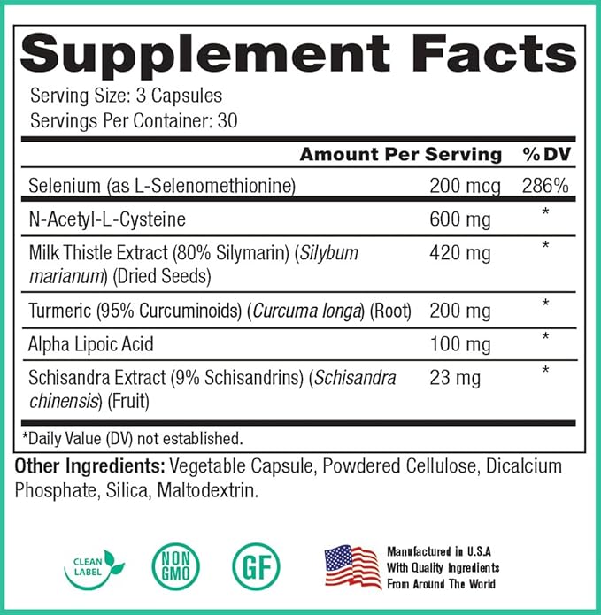 Peak Pure & Natural Peak Liver 90 Capsules