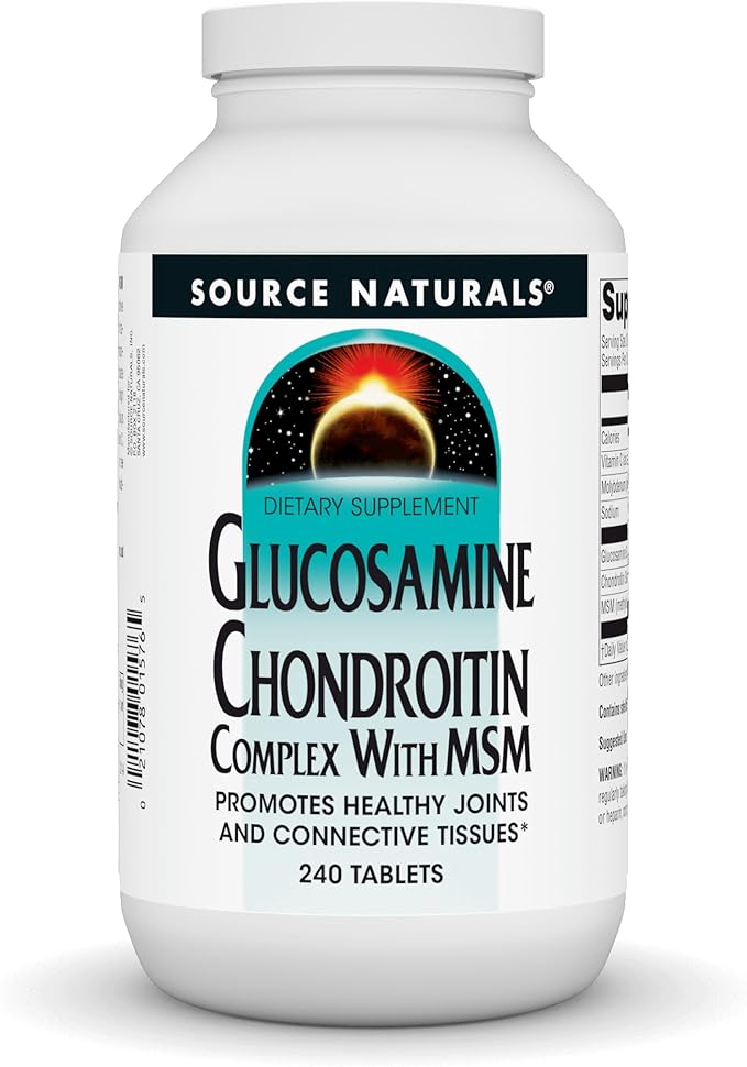 Source Naturals Glucosamine Chondroitin Complex 240 Tablets