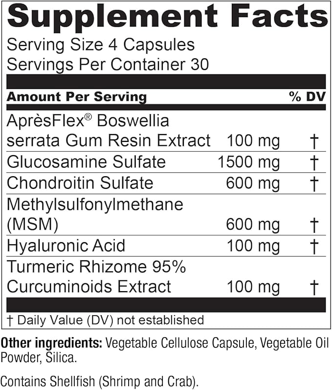 Live Conscious Glucosamine Chondroitin with MSM,