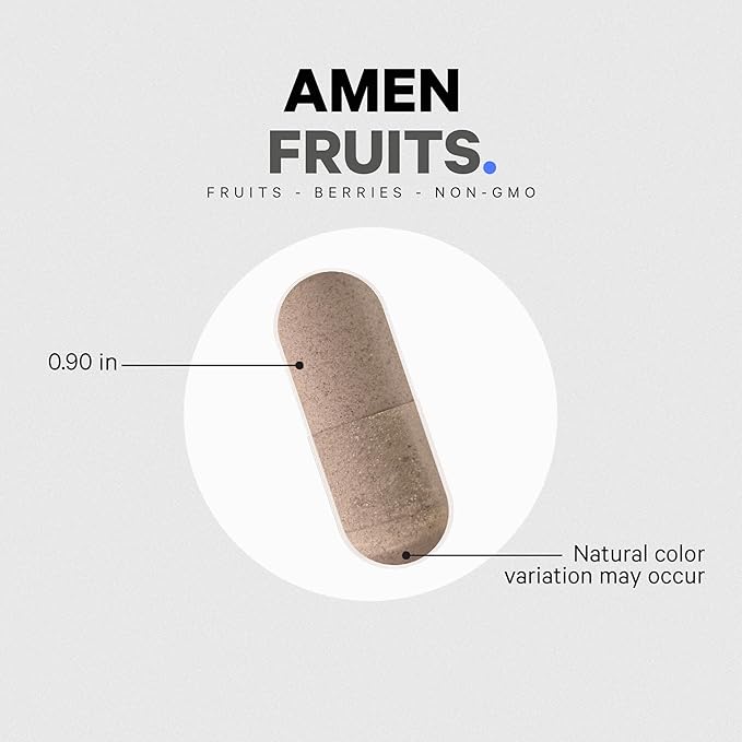 Amen Fruits, Daily Fruits Vitamins Supplements, 90 ct