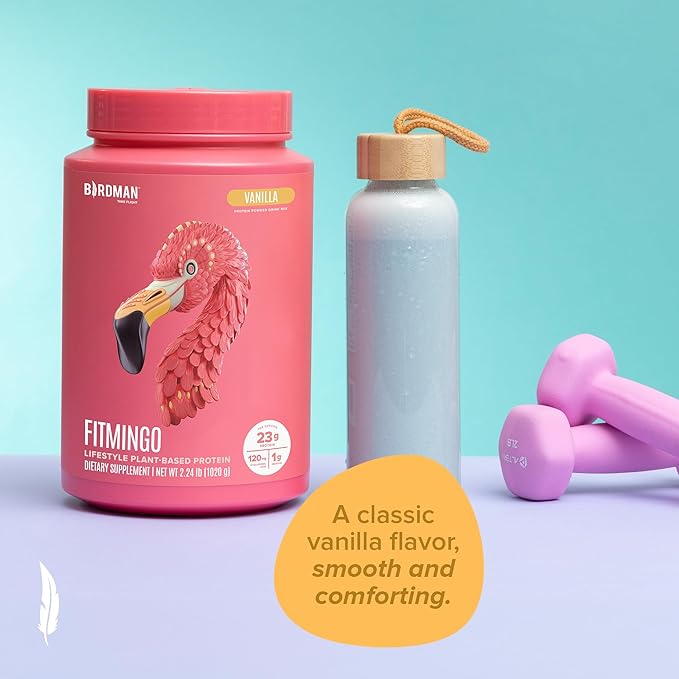 BIRDMAN Fitmingo Vegan Protein Powder 23g Plant