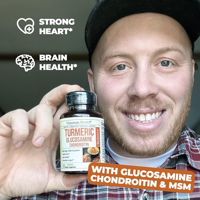 Turmeric & Glucosamine Chondroitin Joint Support 2 Pack