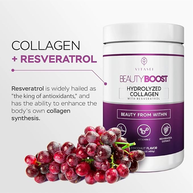 Hydrolyzed Collagen Peptides Powder with Vitamin 16 oz