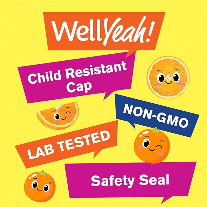 Kids Vitamin C Gummies (250mg) - 60 Gummies