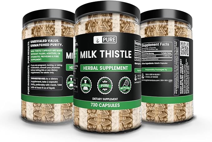 Pure Original Ingredients Milk Thistle (730