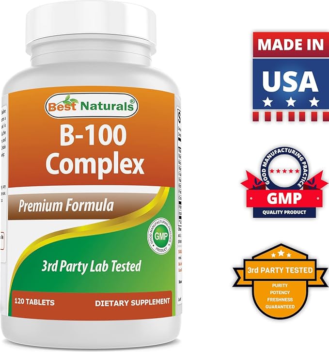 Best Naturals B 100 Complex 120 (120 Count 2))