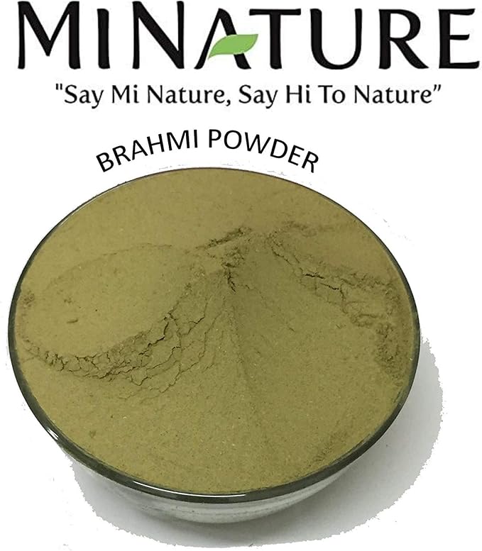 minature Organic Brahmi Powder (Bacopa Monnieri) 227 g 8 OZ 1/2 lb