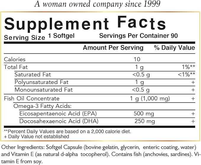 Coco March Marine Omega-3 500 mg 250 mg 3 MONTHS