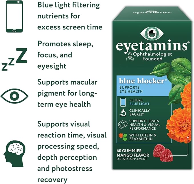 Blue Blocker® Eye Health 60 Lutein