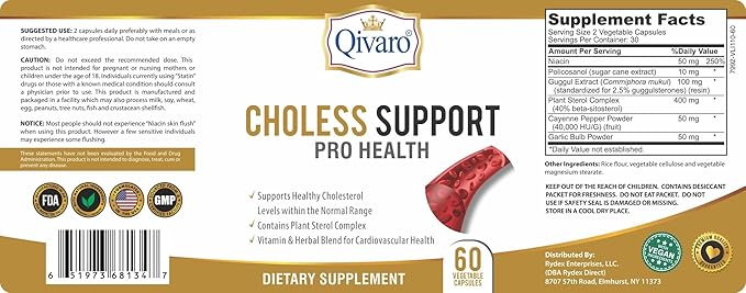 Choless Support Pro Health 60 Capsules