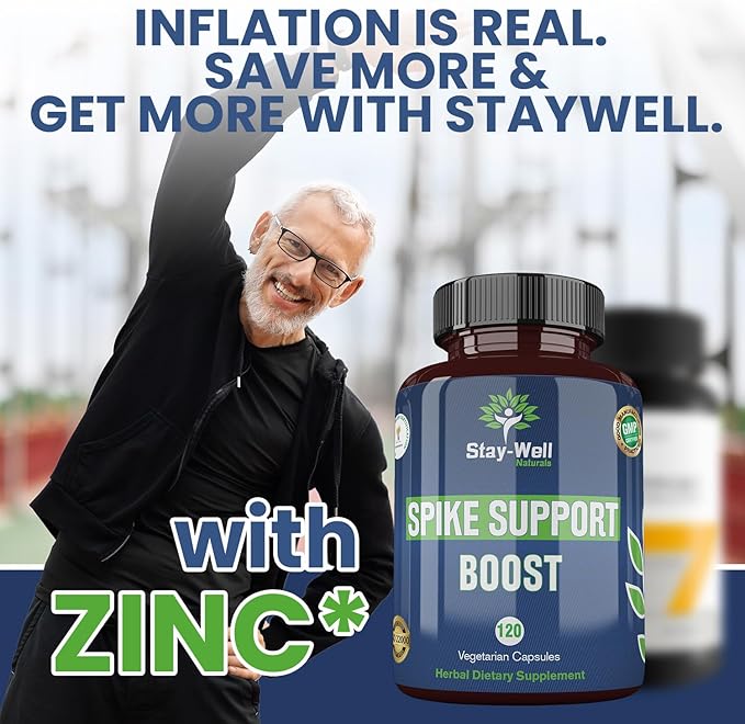 Spike Support Supplement and Immunity Booster- 60 Day