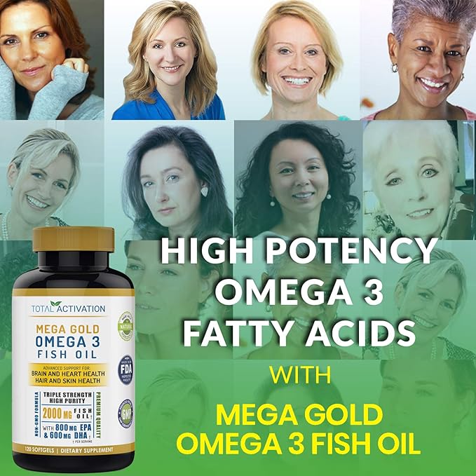 Omega 3 Burpless Max Strength Fish 2000 mg 800 mg 600 mg 120 Small