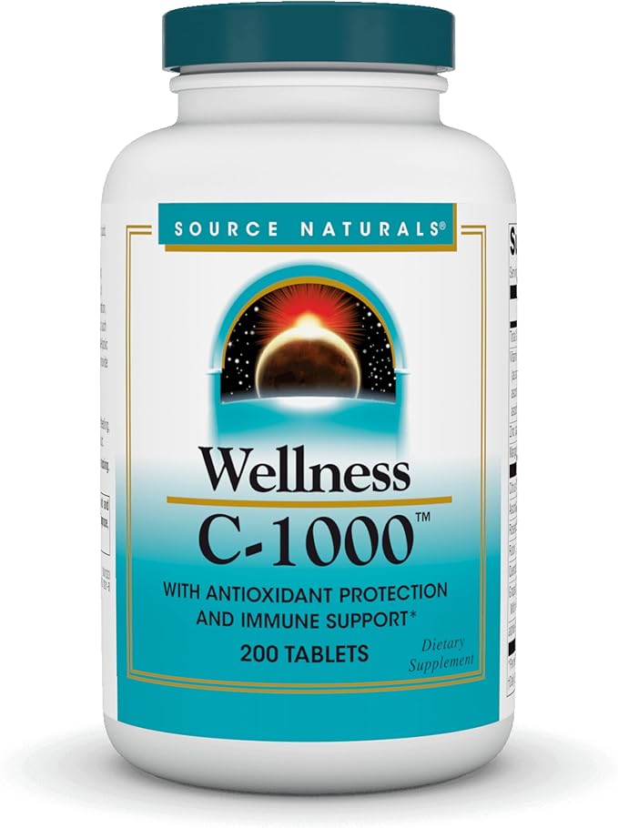 SOURCE NATURALS Wellness C-1000 Tablet, 200