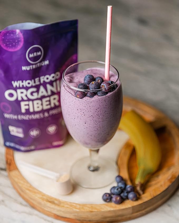 MRM Nutrition Whole Food Organic Fiber 6g fiber 32 servings