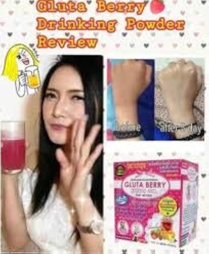 2Box Gluta Berry 200000 mg Drink 10pcs./Box. …