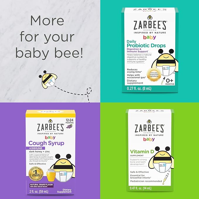 Zarbee's Baby Nasal Saline Spray, Soothing 3Fl Oz 2)