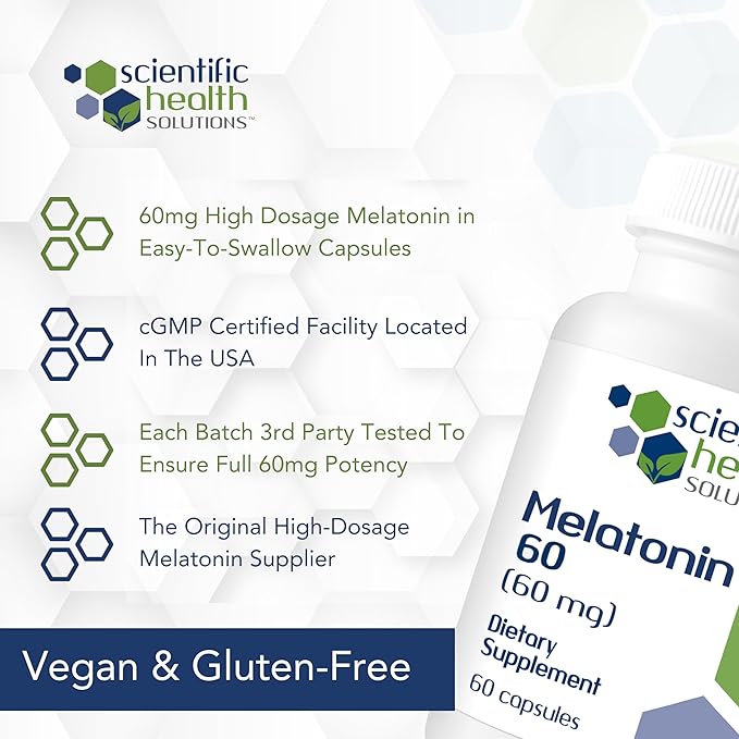 Melatonin 60mg | High Dosage Melatonin